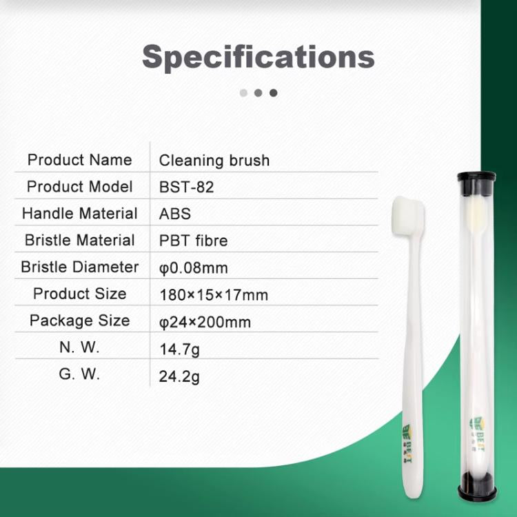Spazzola per la pulizia BEST BST-82 con setole morbide, BEST BST-82