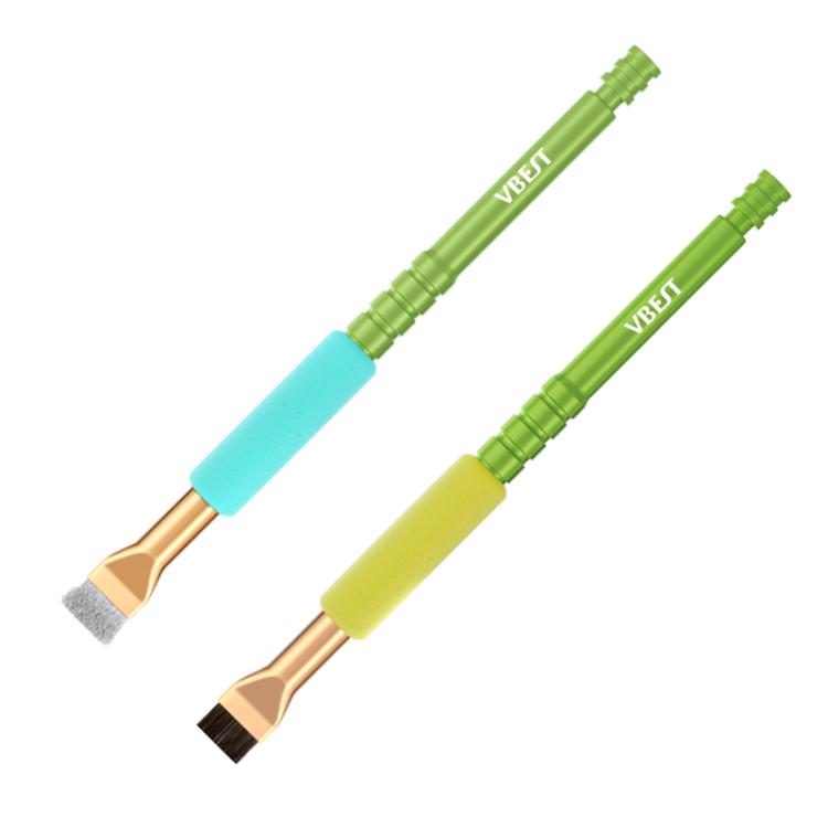 Set di spazzole per la rimozione di colla e polvere dai chip della scheda madre BEST VBST-81 in lega di alluminio., BEST VBST-81
