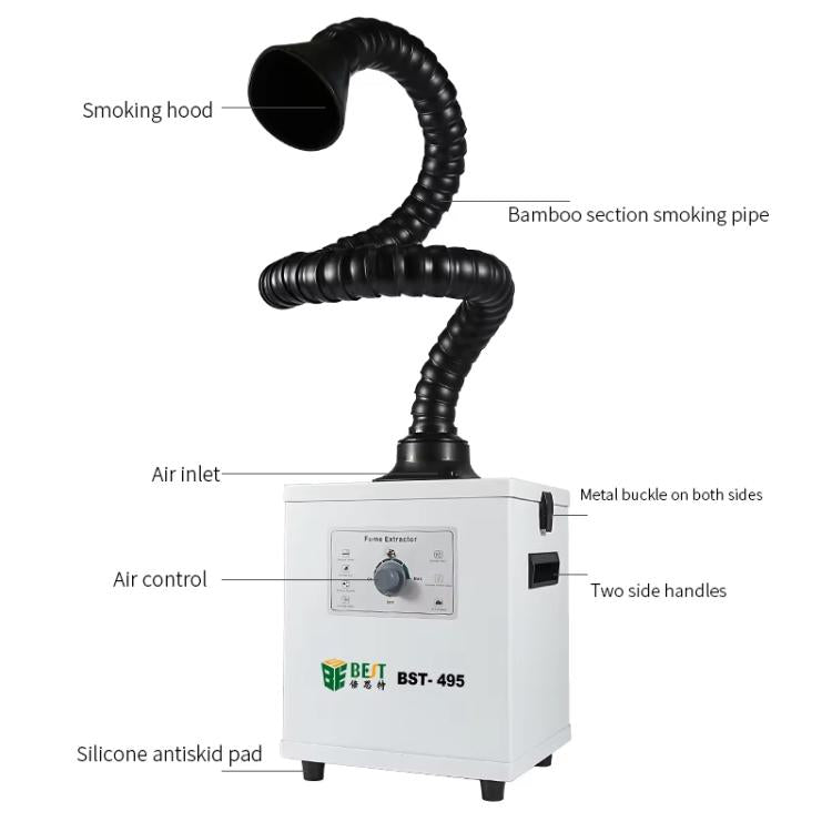 Purificatore fumi saldatura BST-495 con filtri multipli