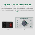 Purificatore fumi saldatura BST-495 con filtri multipli