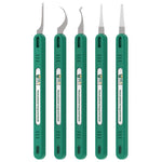 BEST BST-145 Set di 5 lame in 1 per taglio, rimozione colla e smontaggio, BEST BST-145