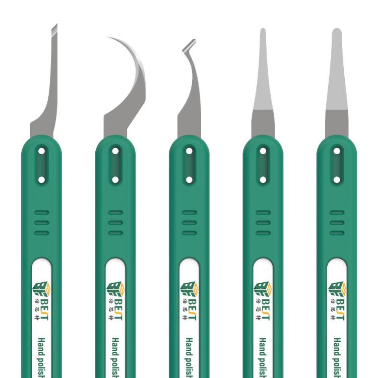 BEST BST-145 Set di 5 lame in 1 per taglio, rimozione colla e smontaggio, BEST BST-145