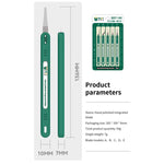 BEST BST-145 Set di 5 lame in 1 per taglio, rimozione colla e smontaggio, BEST BST-145