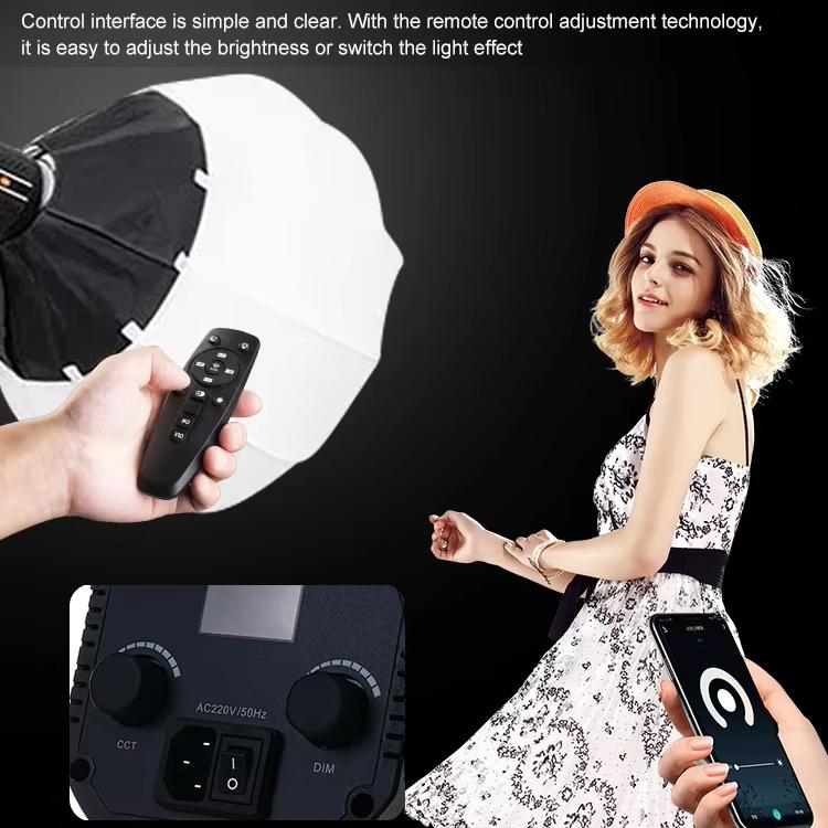 Faretto LED video BK-300Bi 300W 2700K-6500K con telecomando