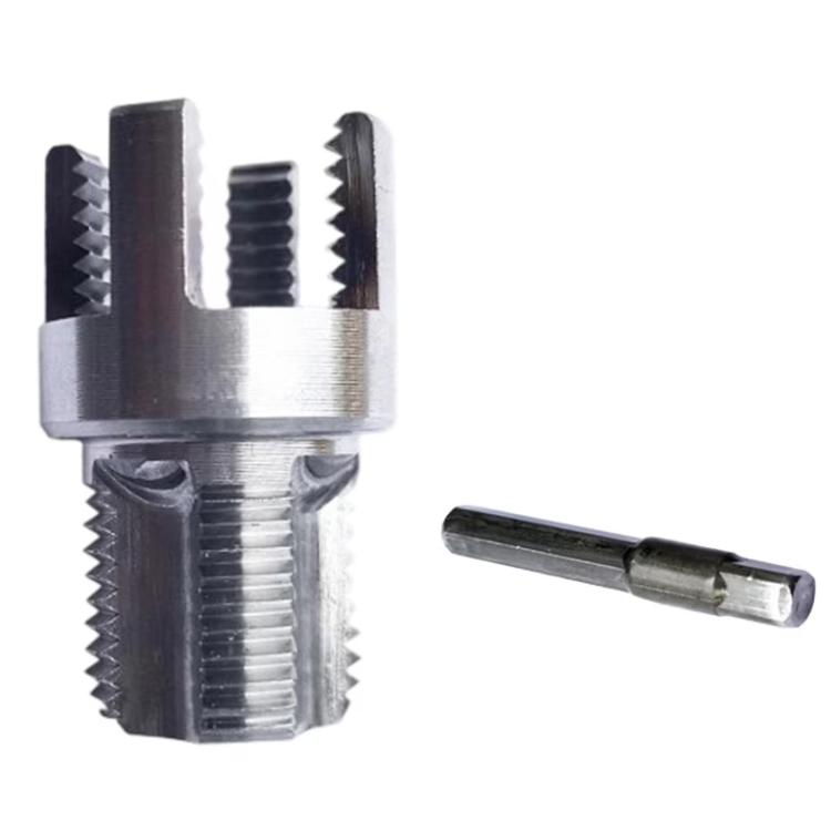 Utensile integrato per filettatura interna ed esterna per impianti idraulici, 4 Points M20 Grey, 6 Points M25 Grey, 4+6 Points M20+M25 Grey, 1 inch M32 Grey, 4+6 Points+1 inch M20+M25+M32 Grey, 4 Points M20 Silver, 6 Points M25 Sliver                  ...