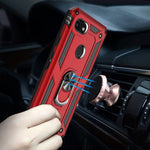 Custodia protettiva antiurto in TPU + PC con supporto girevole a 360 gradi, For Google Pixel 3a XL, For Google Pixel 3a, For Google Pixel 4XL, For Google Pixel 4