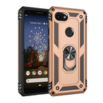 Custodia protettiva antiurto in TPU + PC con supporto girevole a 360 gradi, For Google Pixel 3a XL, For Google Pixel 3a, For Google Pixel 4XL, For Google Pixel 4