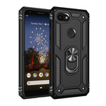 Custodia protettiva antiurto in TPU + PC con supporto girevole a 360 gradi, For Google Pixel 3a XL, For Google Pixel 3a, For Google Pixel 4XL, For Google Pixel 4