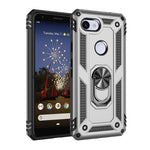 Custodia protettiva antiurto in TPU + PC con supporto girevole a 360 gradi, For Google Pixel 3a XL, For Google Pixel 3a, For Google Pixel 4XL, For Google Pixel 4