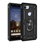 Custodia protettiva antiurto in TPU + PC con supporto girevole a 360 gradi, For Google Pixel 3a XL, For Google Pixel 3a, For Google Pixel 4XL, For Google Pixel 4
