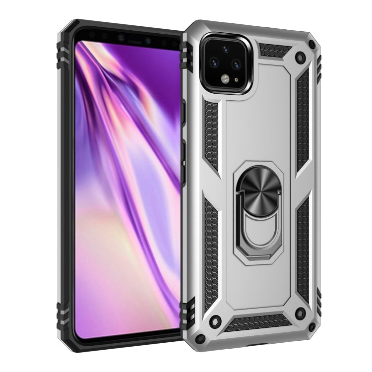 Custodia protettiva antiurto in TPU + PC con supporto girevole a 360 gradi, For Google Pixel 3a XL, For Google Pixel 3a, For Google Pixel 4XL, For Google Pixel 4