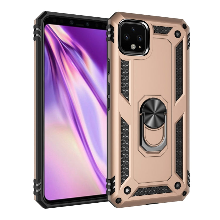 Custodia protettiva antiurto in TPU + PC con supporto girevole a 360 gradi, For Google Pixel 3a XL, For Google Pixel 3a, For Google Pixel 4XL, For Google Pixel 4