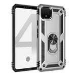 Custodia protettiva antiurto in TPU + PC con supporto girevole a 360 gradi, For Google Pixel 3a XL, For Google Pixel 3a, For Google Pixel 4XL, For Google Pixel 4