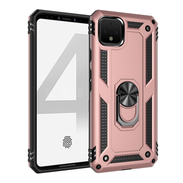 Custodia protettiva antiurto in TPU + PC con supporto girevole a 360 gradi, For Google Pixel 3a XL, For Google Pixel 3a, For Google Pixel 4XL, For Google Pixel 4