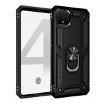 Custodia protettiva antiurto in TPU + PC con supporto girevole a 360 gradi, For Google Pixel 3a XL, For Google Pixel 3a, For Google Pixel 4XL, For Google Pixel 4