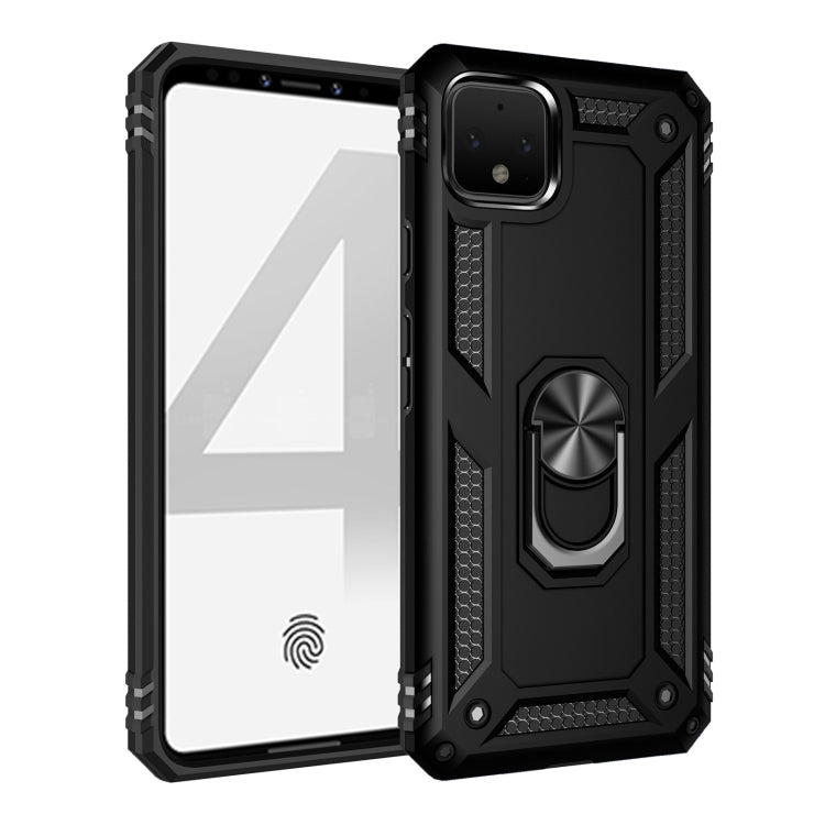 Custodia protettiva antiurto in TPU + PC con supporto girevole a 360 gradi, For Google Pixel 3a XL, For Google Pixel 3a, For Google Pixel 4XL, For Google Pixel 4