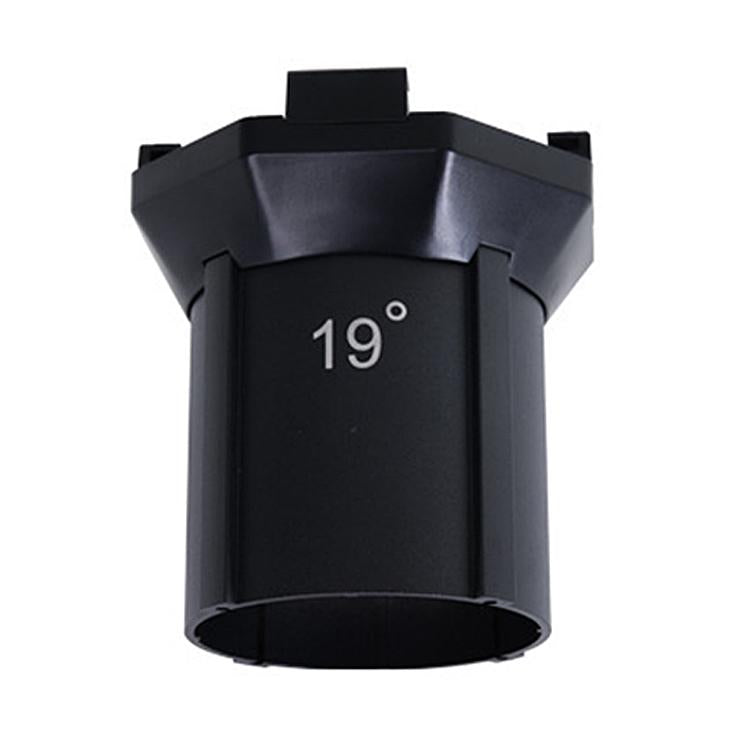 YG-90 Puntale conico con attacco Bowens girevole a 360 gradi, 19 Degree Lens, 19 Degree Lens + Optical Snoot, 36 Degree Lens, 36 Degree Lens + Optical Snoot