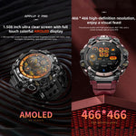 LOKMAT APPLLP 2 Pro Smartwatch 4G, display da 1,508 pollici, processore quad-core SC8541E, 4 GB di RAM e 64 GB di memoria interna, Android 8.1, videochiamata.
