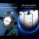 LOKMAT APPLLP 2 Pro Smartwatch 4G, display da 1,508 pollici, processore quad-core SC8541E, 4 GB di RAM e 64 GB di memoria interna, Android 8.1, videochiamata.