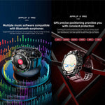 LOKMAT APPLLP 2 Pro Smartwatch 4G, display da 1,508 pollici, processore quad-core SC8541E, 4 GB di RAM e 64 GB di memoria interna, Android 8.1, videochiamata.