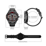 LOKMAT APPLLP 3 Smartwatch 4G, display da 1,6 pollici, processore quad-core SC8541E, 3 GB di RAM e 32 GB di memoria interna, Android 8.1, GPS e rilevamento della frequenza cardiaca.