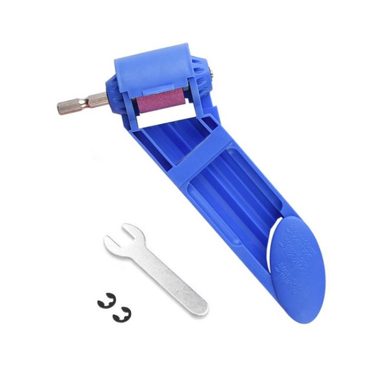 Affilatrice portatile per punte da trapano, mola per affilatura rapida, Blue Grinding Tool Set, Orange Grinding Tool Set, Grinding Wheel + Wrench + Washer, Grinding Wheel
