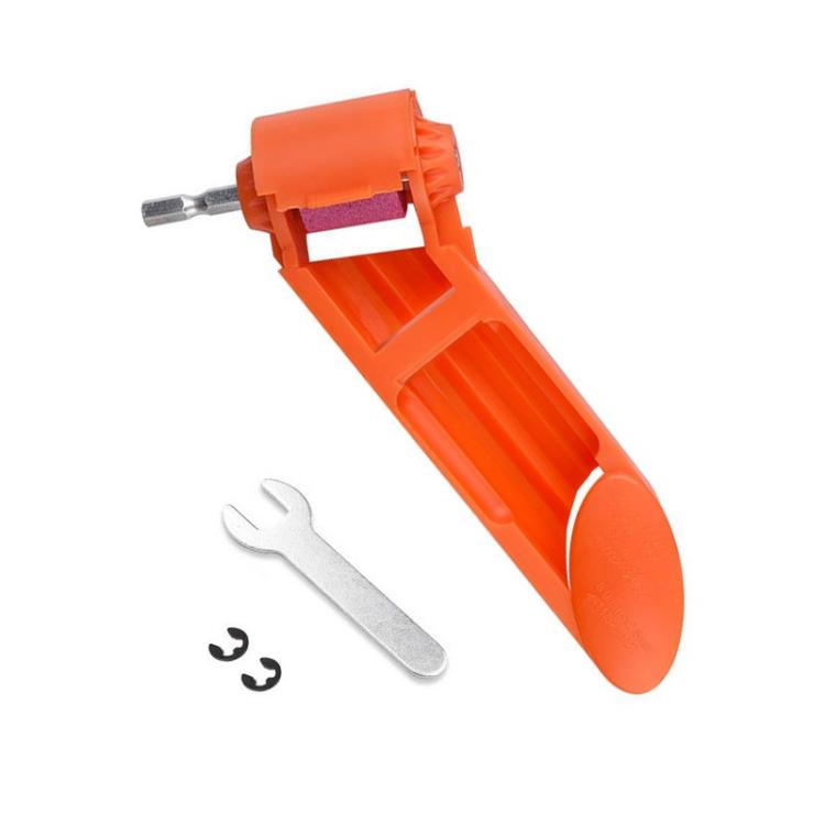 Affilatrice portatile per punte da trapano, mola per affilatura rapida, Blue Grinding Tool Set, Orange Grinding Tool Set, Grinding Wheel + Wrench + Washer, Grinding Wheel