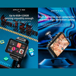LOKMAT APPLLP 5 Max Smartwatch 4G, display da 2,4 pollici, processore Octa Core MT6762 + PAR2822, Android 10.7, rilevamento della frequenza cardiaca, videochiamata., 4GB+64GB, 6GB+128GB