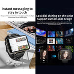 LOKMAT APPLLP 5 Max Smartwatch 4G, display da 2,4 pollici, processore Octa Core MT6762 + PAR2822, Android 10.7, rilevamento della frequenza cardiaca, videochiamata., 4GB+64GB, 6GB+128GB