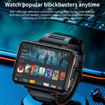LOKMAT APPLLP 5 Max Smartwatch 4G, display da 2,4 pollici, processore Octa Core MT6762 + PAR2822, Android 10.7, rilevamento della frequenza cardiaca, videochiamata., 4GB+64GB, 6GB+128GB