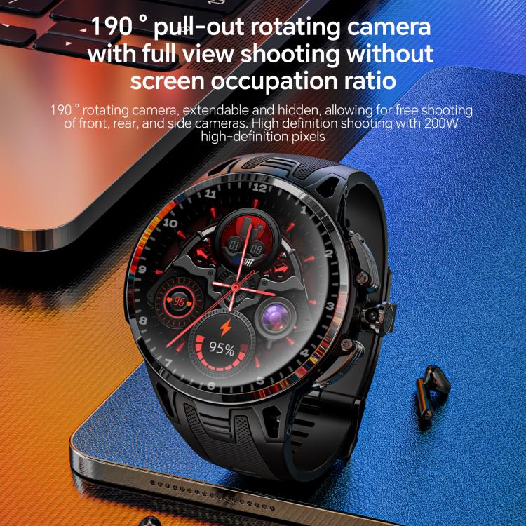 LOKMAT APPLLP 4 Pro Smartwatch 4G, display da 1,75 pollici, processore quad-core SC8541E, 3 GB di RAM e 32 GB di memoria interna, Android 8.1, videochiamata.