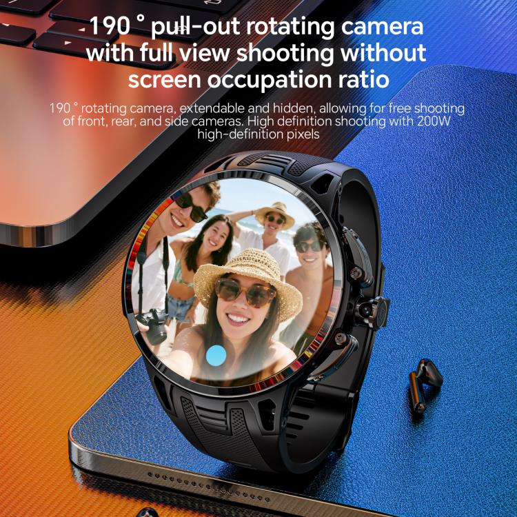 LOKMAT APPLLP 4 Pro Smartwatch 4G, display da 1,75 pollici, processore quad-core SC8541E, 3 GB di RAM e 32 GB di memoria interna, Android 8.1, videochiamata.