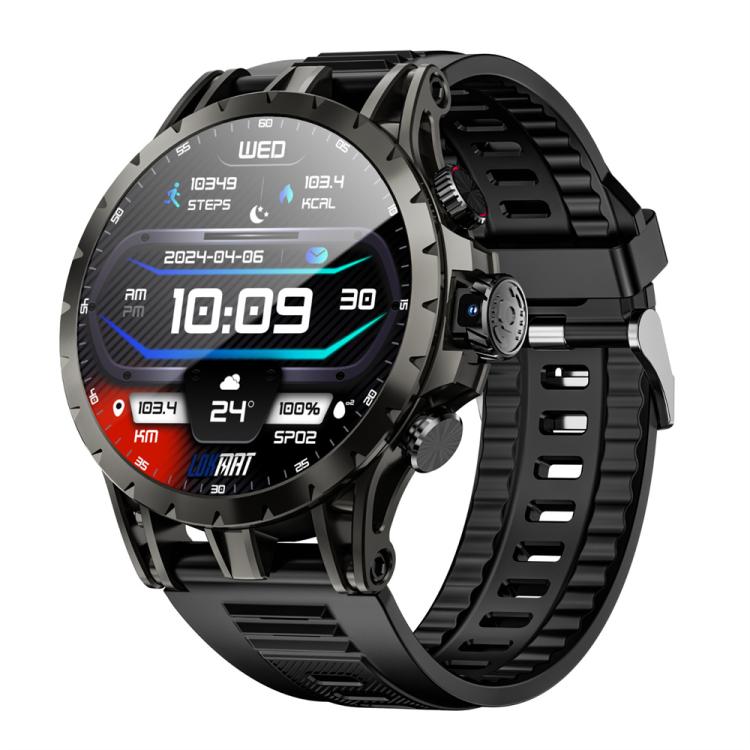 LOKMAT APPLLP 4 Smartwatch 4G, display da 1,58 pollici, processore quad-core SC8541E, 3 GB di RAM e 32 GB di memoria interna, Android 8.1, GPS, monitoraggio della frequenza cardiaca, dell'ossigeno nel sangue e della pressione sanguigna, NFC.