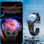 LOKMAT APPLLP 4 Smartwatch 4G, display da 1,58 pollici, processore quad-core SC8541E, 3 GB di RAM e 32 GB di memoria interna, Android 8.1, GPS, monitoraggio della frequenza cardiaca, dell'ossigeno nel sangue e della pressione sanguigna, NFC.