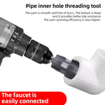 Apri-filettatura interna conica per tubo dell'acqua in PPR, 4 / 6 Points, 6 Points / 1 inch, 4 / 6 Points + 6 Points / 1 inch