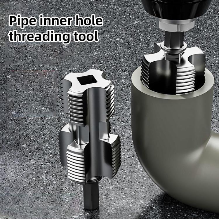 Apri-filettatura interna conica per tubo dell'acqua in PPR, 4 / 6 Points, 6 Points / 1 inch, 4 / 6 Points + 6 Points / 1 inch