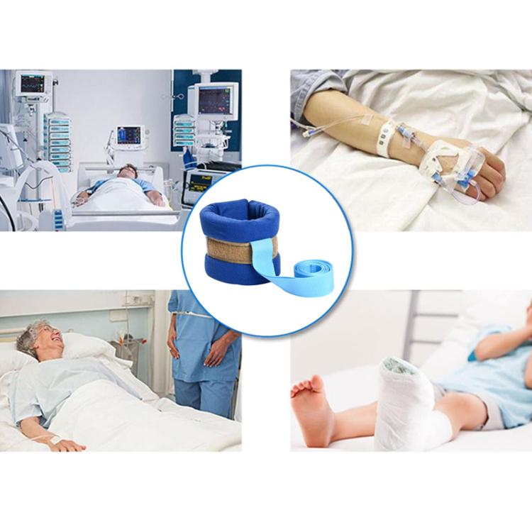 Cinghia di contenimento medica per arti, mani e piedi del paziente, cinghia fissa per arti