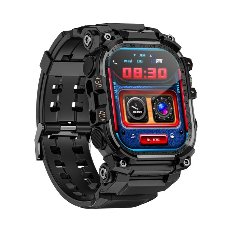 LOKMAT APPLLP 7 Max Smartwatch 4G, display da 1,58 pollici, processore quad-core SC8541E, 3 GB di RAM e 32 GB di memoria interna, Android 8.1, videochiamata, rilevamento della frequenza cardiaca.