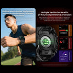 LOKMAT APPLLP 7 Max Smartwatch 4G, display da 1,58 pollici, processore quad-core SC8541E, 3 GB di RAM e 32 GB di memoria interna, Android 8.1, videochiamata, rilevamento della frequenza cardiaca.