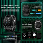LOKMAT APPLLP 7 Max Smartwatch 4G, display da 1,58 pollici, processore quad-core SC8541E, 3 GB di RAM e 32 GB di memoria interna, Android 8.1, videochiamata, rilevamento della frequenza cardiaca.