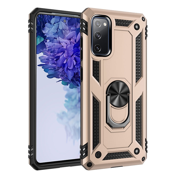 Custodia protettiva antiurto in TPU + PC con supporto girevole a 360 gradi, For Samsung Galaxy S20 FE 5G