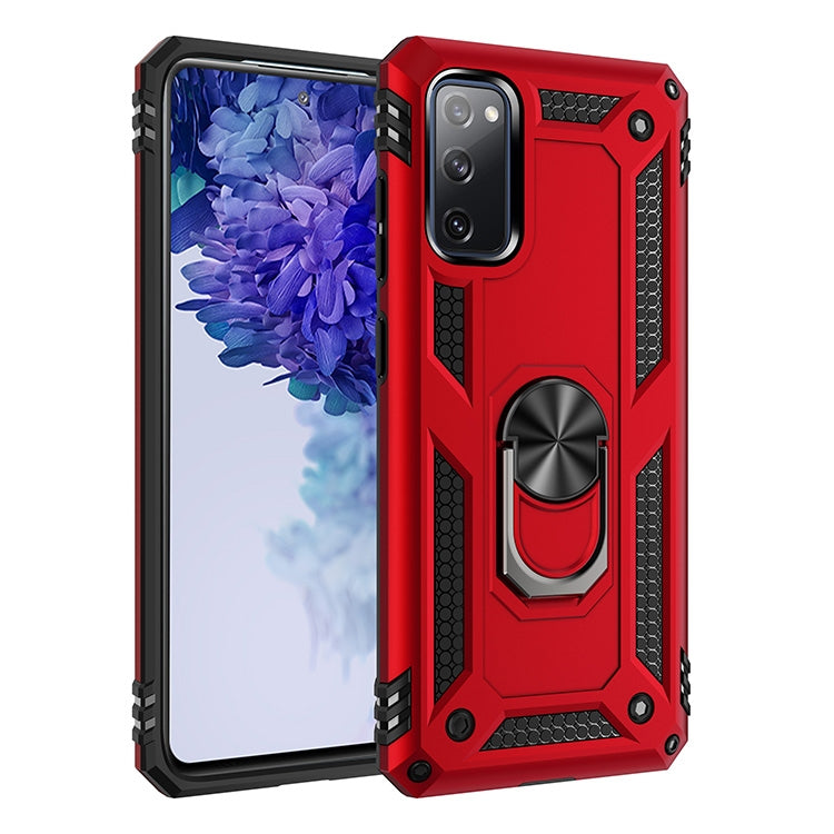 Custodia protettiva antiurto in TPU + PC con supporto girevole a 360 gradi, For Samsung Galaxy S20 FE 5G