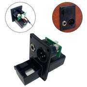 LC-5 Equalizzatore a quattro bande per chitarra EQ Chitarra in legno Pickup modificato, LC-5