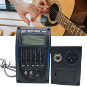 LC-5 Equalizzatore a quattro bande per chitarra EQ Chitarra in legno Pickup modificato, LC-5