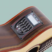 LC-5 Equalizzatore a quattro bande per chitarra EQ Chitarra in legno Pickup modificato, LC-5