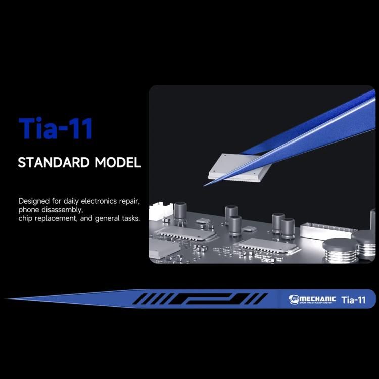 Pinzette meccaniche per cavi volanti su schede madri in lega di titanio, T3D-11, Tia-11, Tia-16