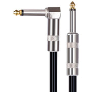 Cavo audio per chitarra elettrica con connettore da 6,35 mm, dritto e a gomito., 3m, 5m, 10m