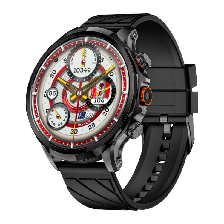 LOKMAT APPLLP 8 Pro Smartwatch 4G, display da 1,58 pollici, processore quad-core SC8541E, 3 GB di RAM e 32 GB di memoria interna, Android 8.1, GPS e rilevamento della frequenza cardiaca.