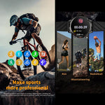 LOKMAT APPLLP 8 Pro Smartwatch 4G, display da 1,58 pollici, processore quad-core SC8541E, 3 GB di RAM e 32 GB di memoria interna, Android 8.1, GPS e rilevamento della frequenza cardiaca.