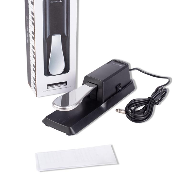 Pedale sustain per pianoforte con cavo 1,85 m